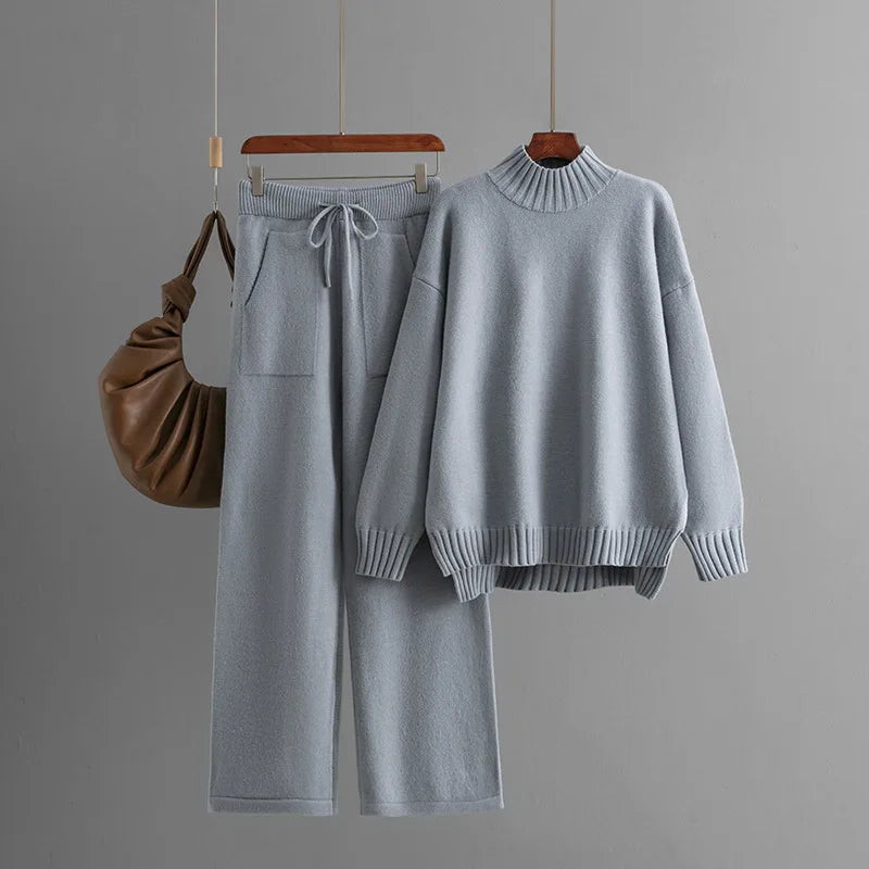 Tilly – Cozy Knit Two-Piece Lounge Set for Women