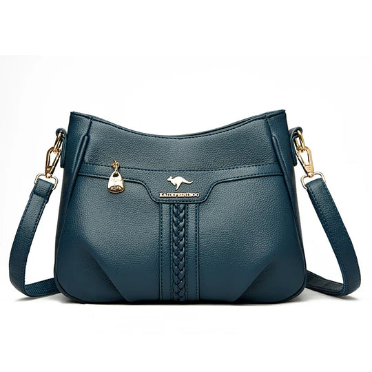 Mariluo– Classic Leather Crossbody Bag for Women