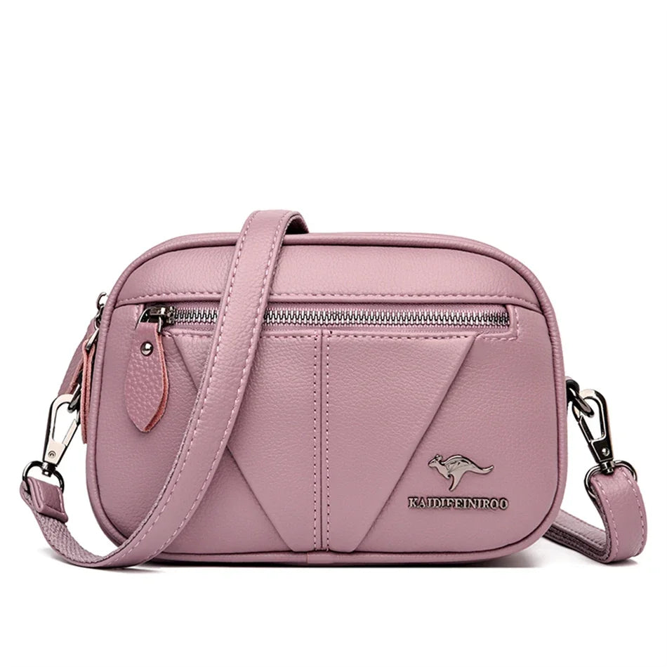 Connie – Compact Leather Crossbody for Women