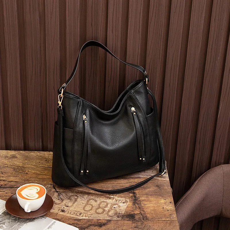 Ethel – Women’s Soft Leather Shoulder Bag