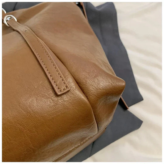 Augusta – Roomy Daily Tote with Leather Finish
