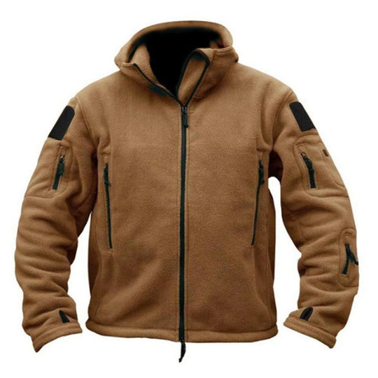 George – Tactical Fleece Hoodie Jacket for Men