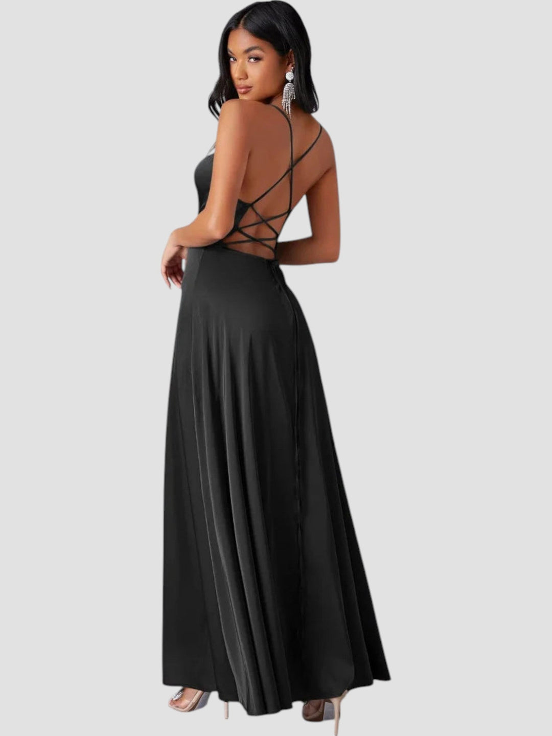 Alexie – Satin Evening Gown for Women