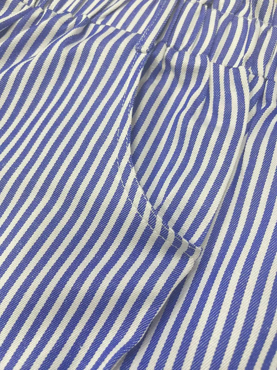 Cadence – Striped High-Waisted Casual Shorts for Women