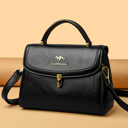 Staci – Timeless Leather Top-Handle Bag for Women