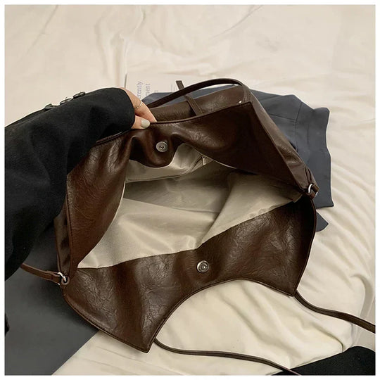 Augusta – Roomy Daily Tote with Leather Finish