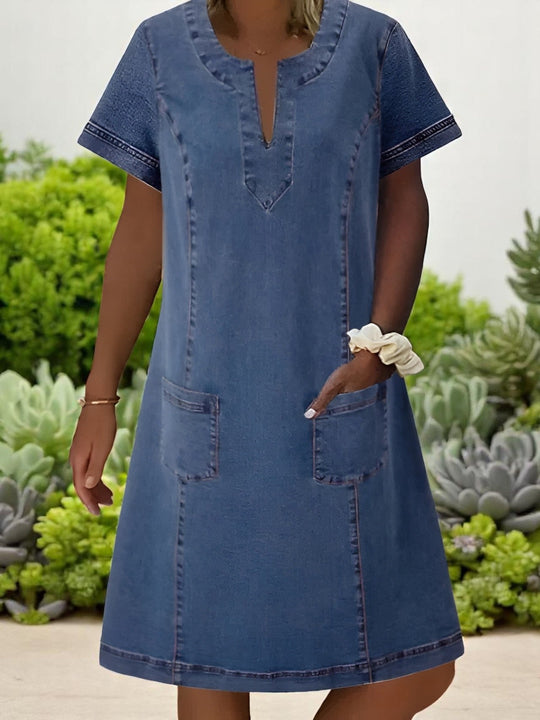 Rosanna – Relaxed Fit Denim Dress for Women