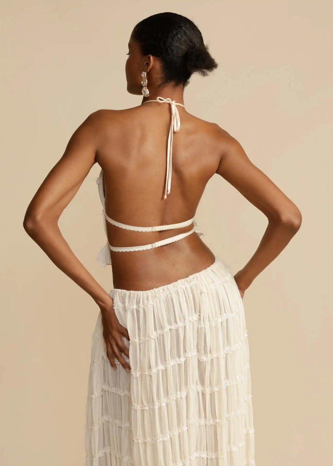 Dominica – Two-Piece Crochet Maxi Dress for Women