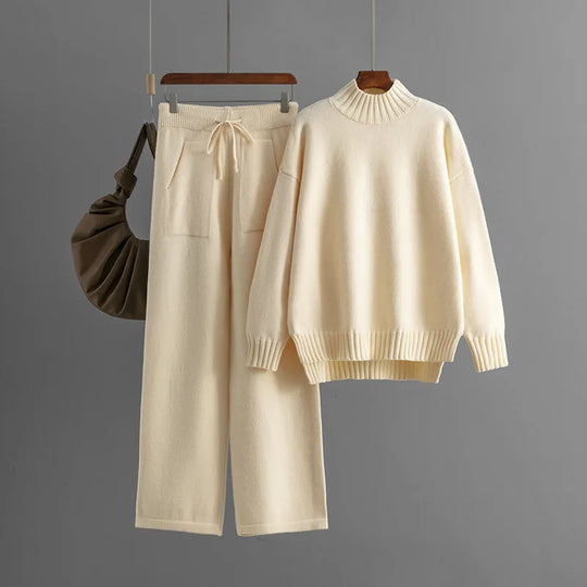 Tilly – Cozy Knit Two-Piece Lounge Set for Women