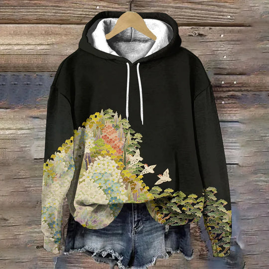 DASHIELL | FLORAL PRINT HOODIE