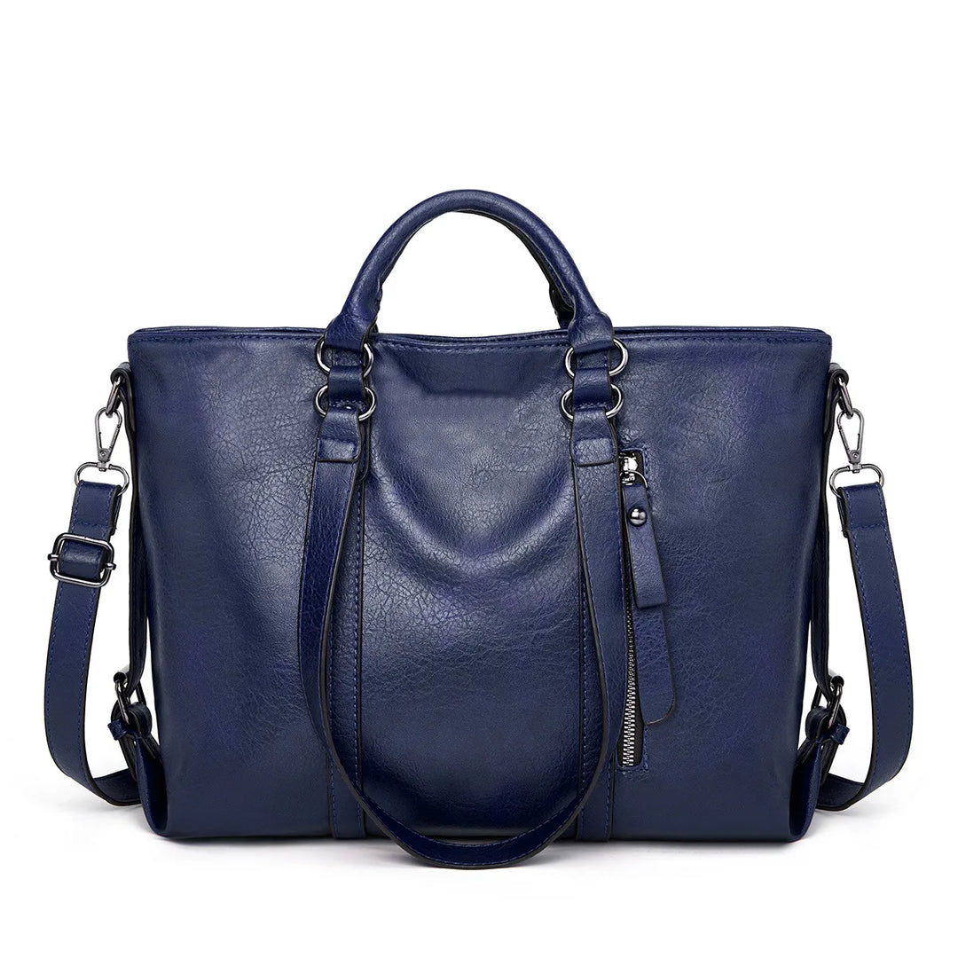 Amanda – Spacious Leather Shoulder Bag