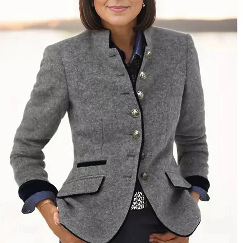 Katalina – Classic Wool Blazer for Women
