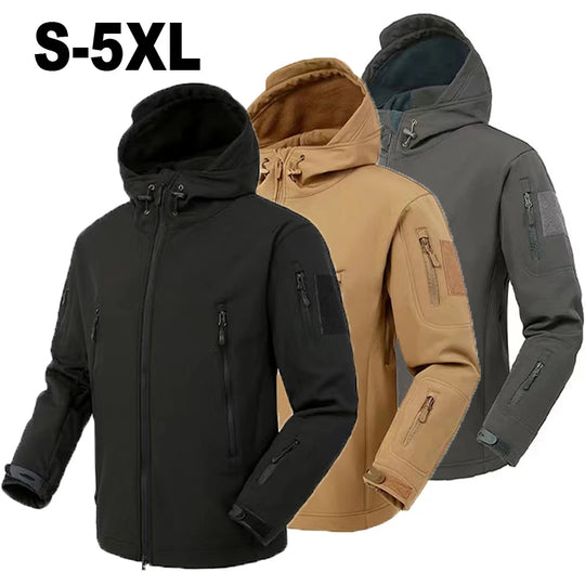 Derek – Waterproof Tactical Pants & Hooded Jacket for Men