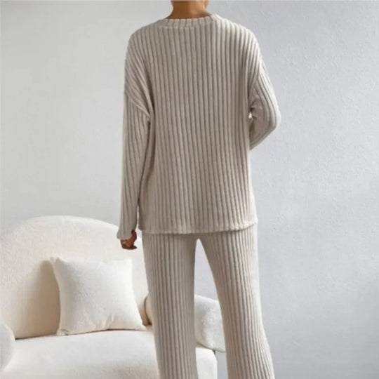 Rayne – Ribbed Knit Lounge Set for Women