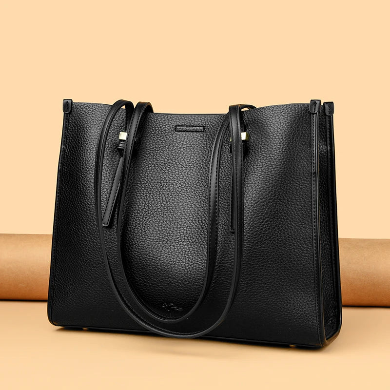 Arna – Roomy Faux Leather Shoulder Bag