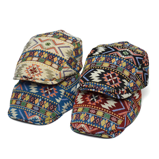 Blake - VibeCap – Retro Cotton Patch Hat