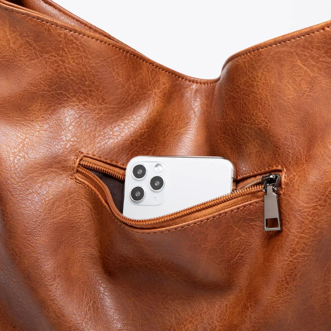 Polly – Soft Leather Shoulder Bag for Women