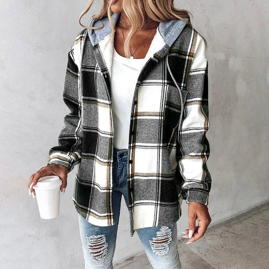 Linnea | Luxe Brushed Flannel Jacket