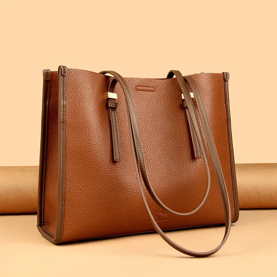 Arna – Roomy Faux Leather Shoulder Bag