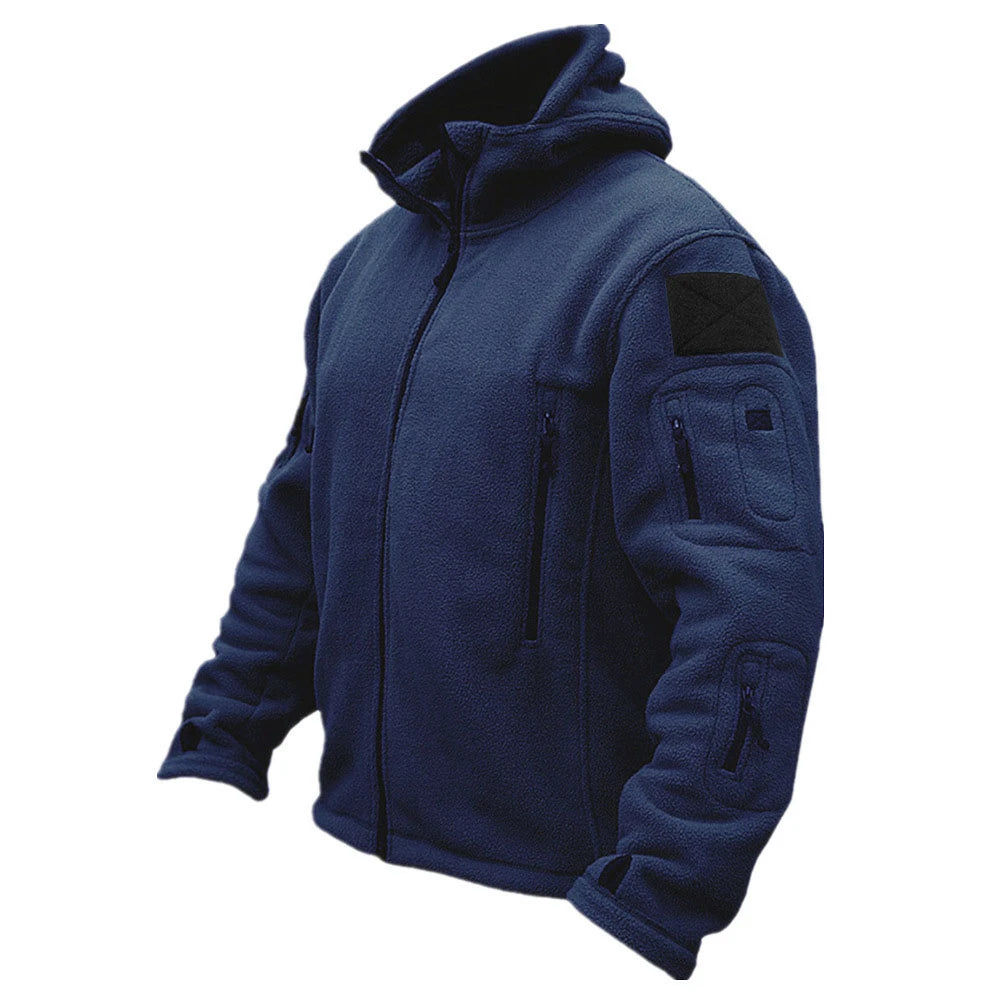 George – Tactical Fleece Hoodie Jacket for Men