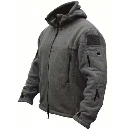 George – Tactical Fleece Hoodie Jacket for Men
