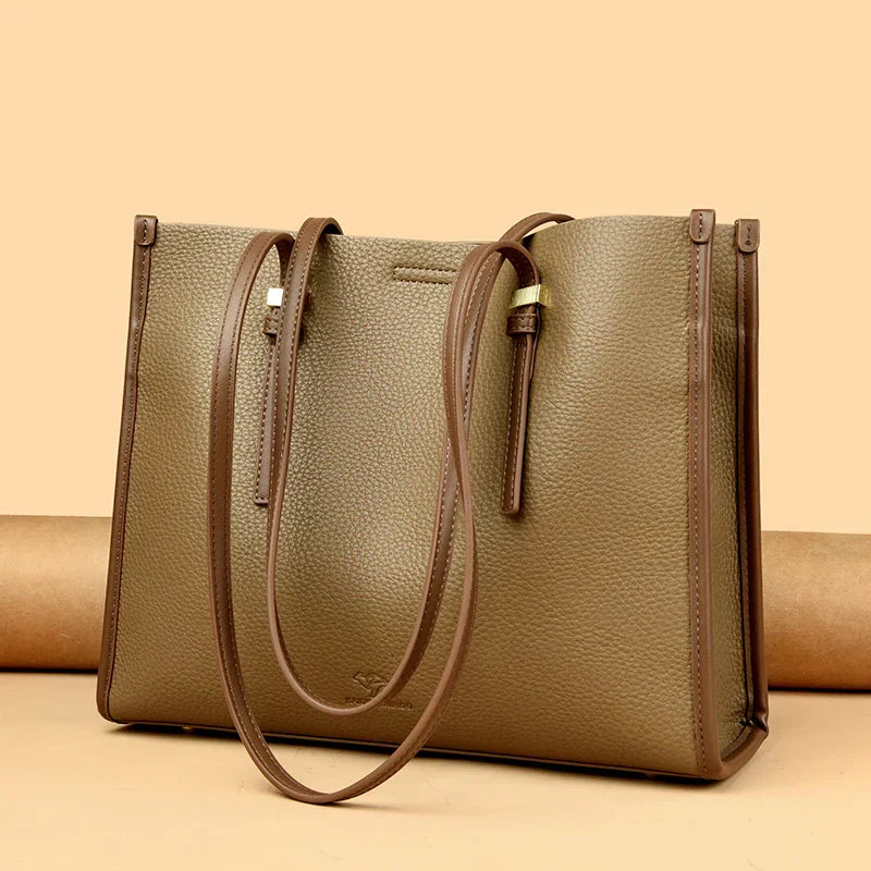 Arna – Roomy Faux Leather Shoulder Bag