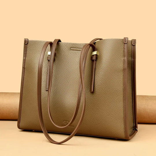 Arna – Roomy Faux Leather Shoulder Bag