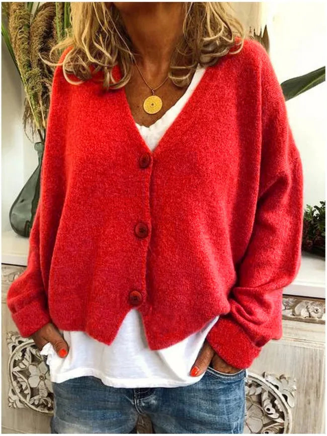 CALLIE | BUTTON FRONT CARDIGAN