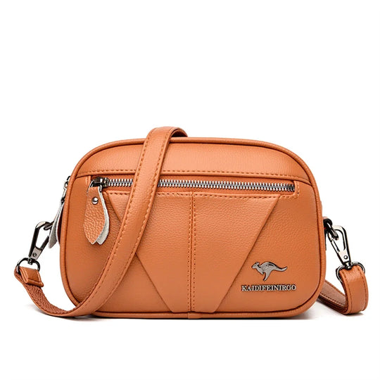 Connie – Compact Leather Crossbody for Women