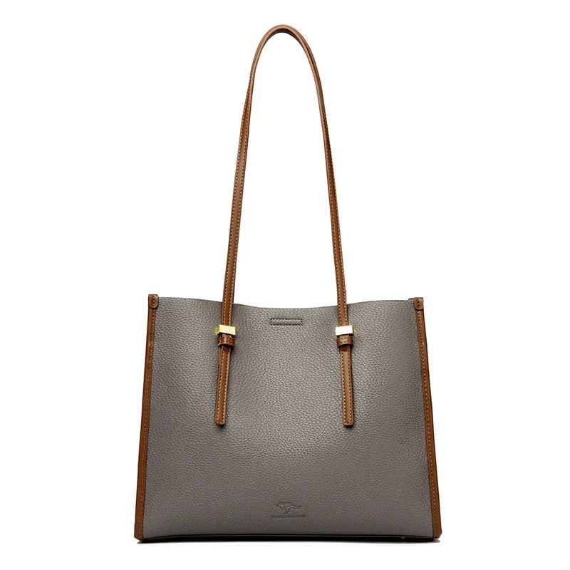 Arna – Roomy Faux Leather Shoulder Bag