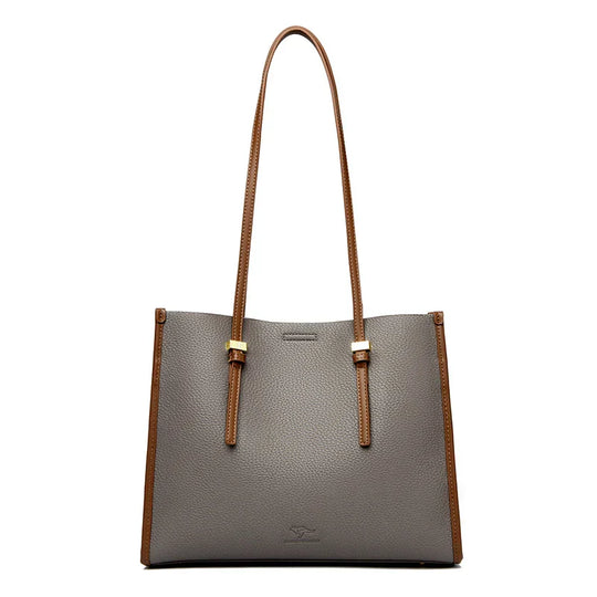 Arna – Roomy Faux Leather Shoulder Bag