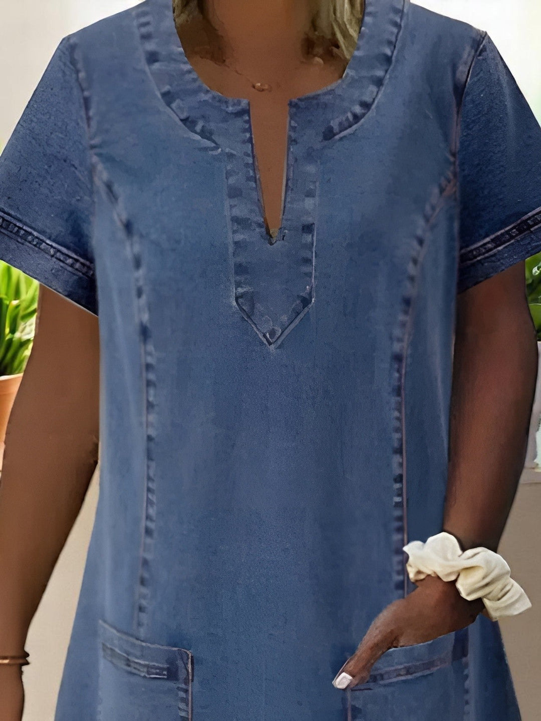 Rosanna – Relaxed Fit Denim Dress for Women