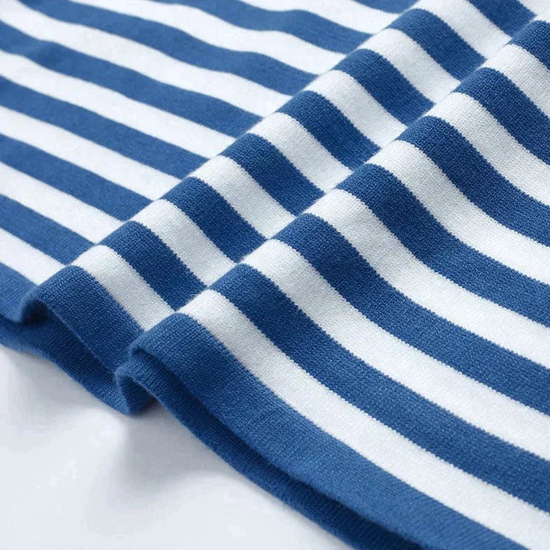 Donna – Classic Striped Long Sleeve Tee for Women