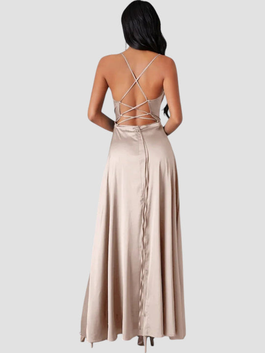 Alexie – Satin Evening Gown for Women