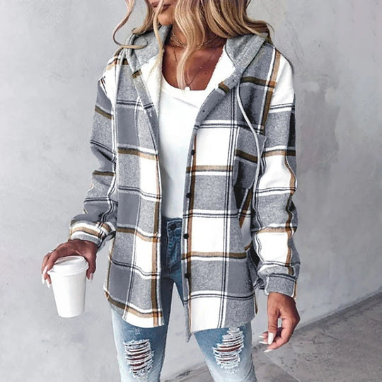 Linnea | Luxe Brushed Flannel Jacket