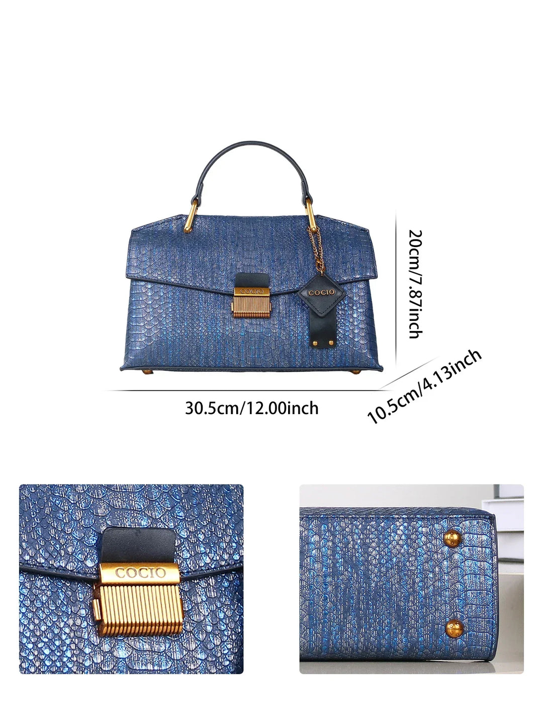 Fay – Structured Leather Handbag for Women