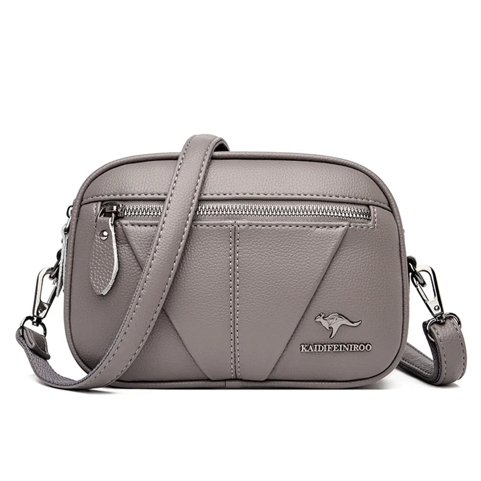 Connie – Compact Leather Crossbody for Women