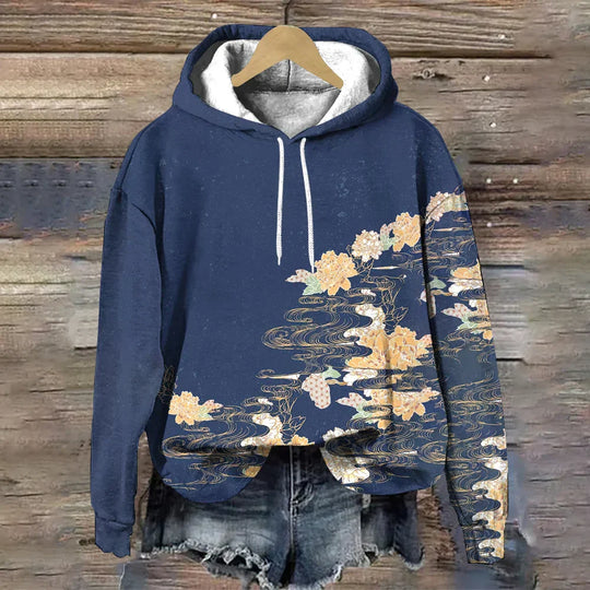 DASHIELL | FLORAL PRINT HOODIE