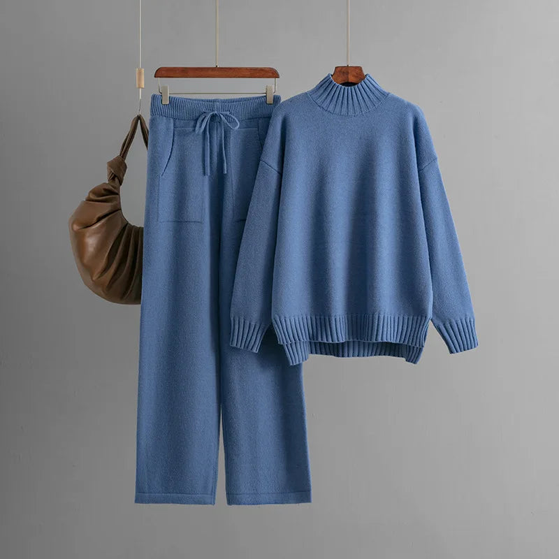 Tilly – Cozy Knit Two-Piece Lounge Set for Women