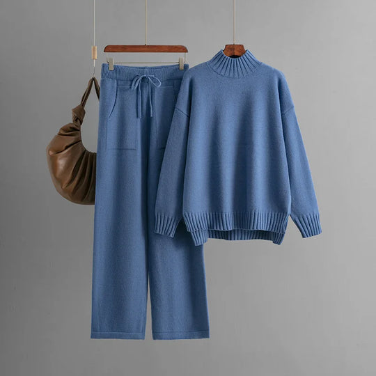 Tilly – Cozy Knit Two-Piece Lounge Set for Women