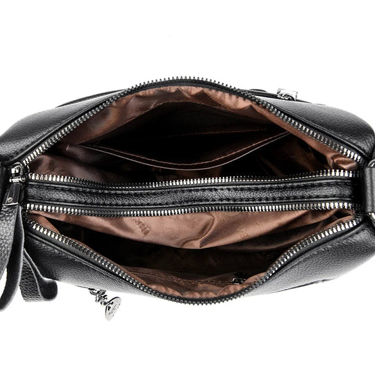 Anjelica – Elegant Faux Leather Shoulder Bag for Women
