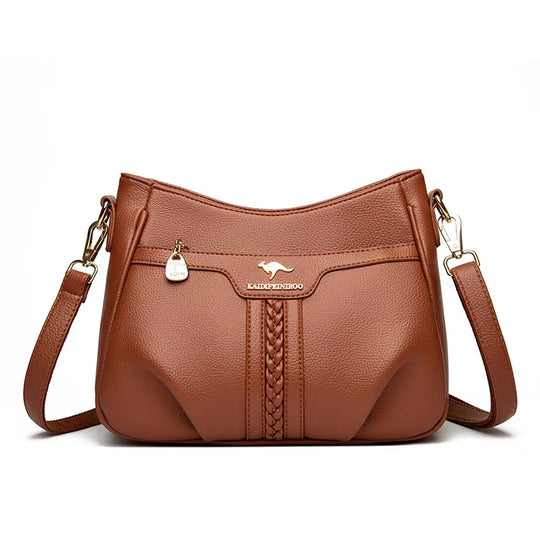 Mariluo– Classic Leather Crossbody Bag for Women