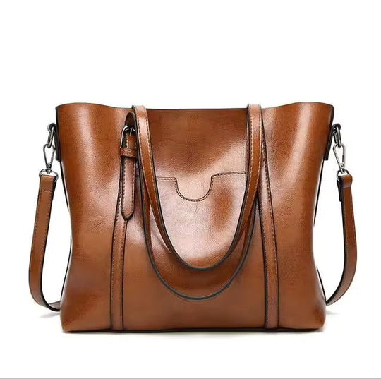 Haley  – Elegant Leather Tote Bag for Women