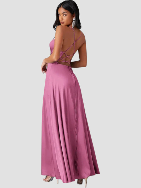 Alexie – Satin Evening Gown for Women