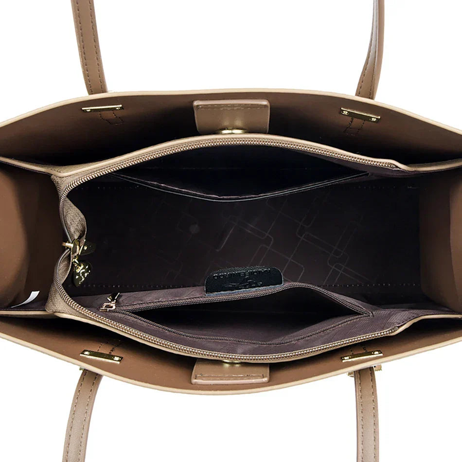 Arna – Roomy Faux Leather Shoulder Bag