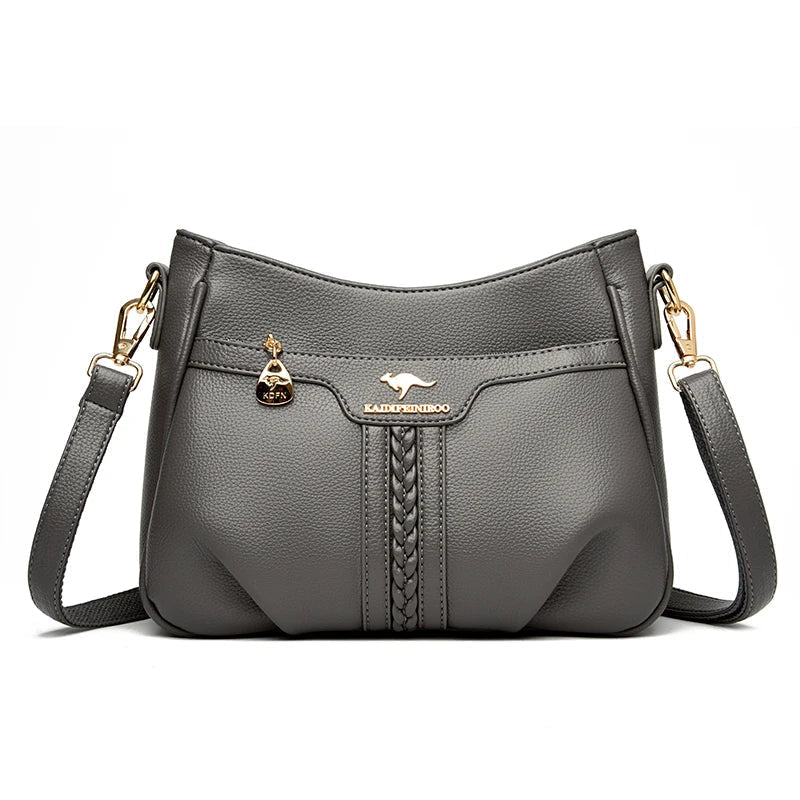 Mariluo– Classic Leather Crossbody Bag for Women