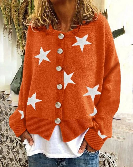 SAGE | RELAXED BUTTON CARDIGAN