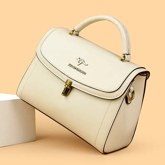 Staci – Timeless Leather Top-Handle Bag for Women