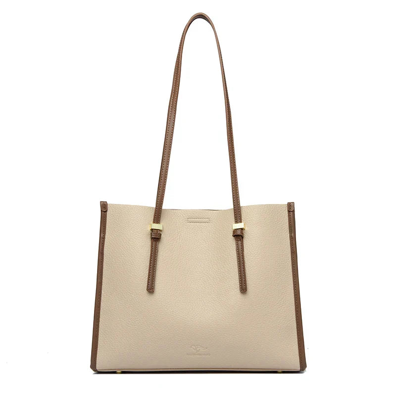 Arna – Roomy Faux Leather Shoulder Bag