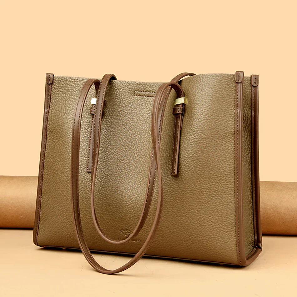 Arna – Roomy Faux Leather Shoulder Bag
